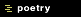 poetry