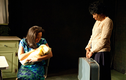 Taysha Canales and Cathy Simpson. Photo by Johanna Austin.