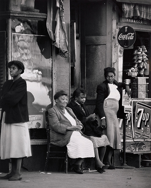 Neighbors, Harlem, New York, 1952