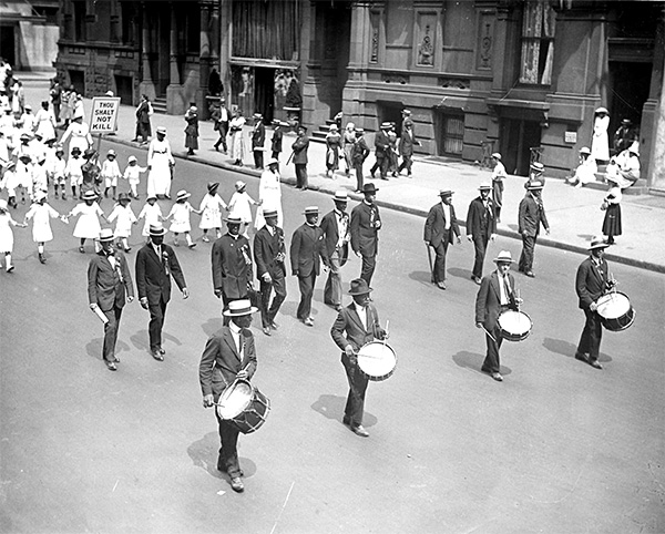 The Negro Silent Parade, Fifth Avenue, New York City