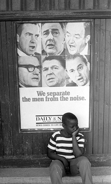 Subway PLatform, NY, 1965