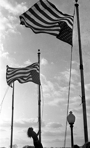 Anti-Vietnam, Counter-Inaugural Nixon Rally, 1973