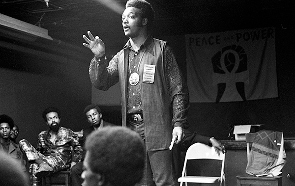 Jesse Jackson at the Spirit House, Newark, NJ, 1970