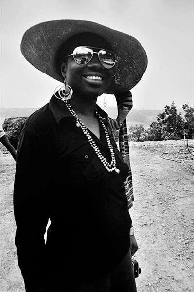 Vertamae Grosvenor at Muhammed Ali's Training Camp, Deer Lake, PA, 1971