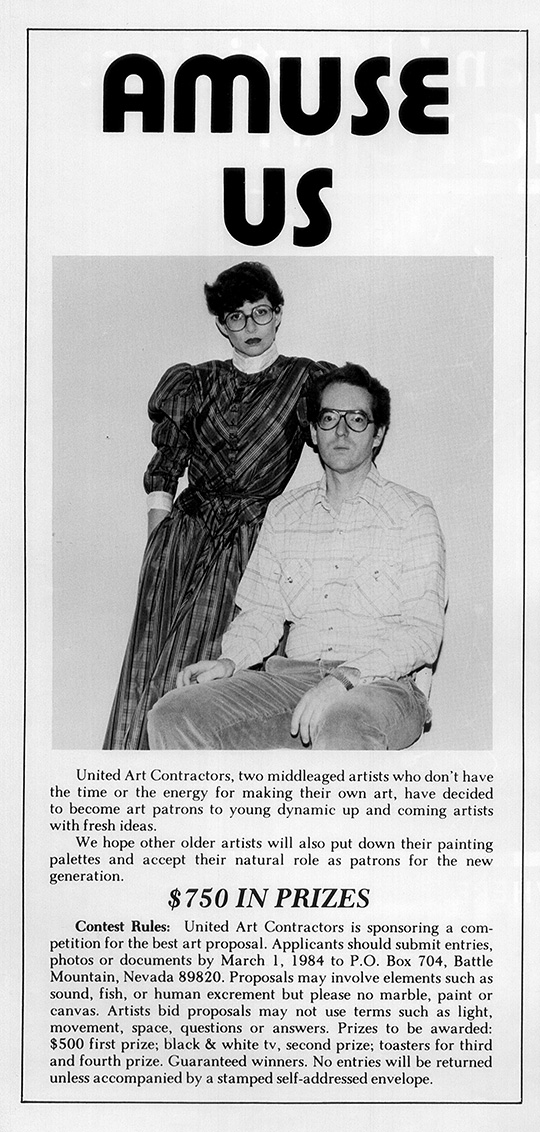 United Art Contractors, Amuse Us, 1984.